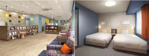 【コンフォートホテル新潟駅前】7月1日　新潟の四季をイメージした空間へリニューアル　無料で使えるオープンスペース「Comfort Library Cafe」を新たに導入