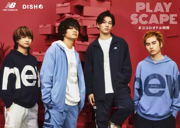 22年秋冬 アパレルコレクション新作 キャンペーンアンバサダー「DISH//」が着用した新ビジュアル メイキングムービー公開