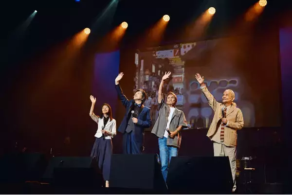 中村雅俊、秋野太作、田中健、岡田奈々が再集結 「俺たちの旅 スペシャルコンサート」東京公演、小椋佳も出演し、会場を熱狂させた公演写真＆レポート到着