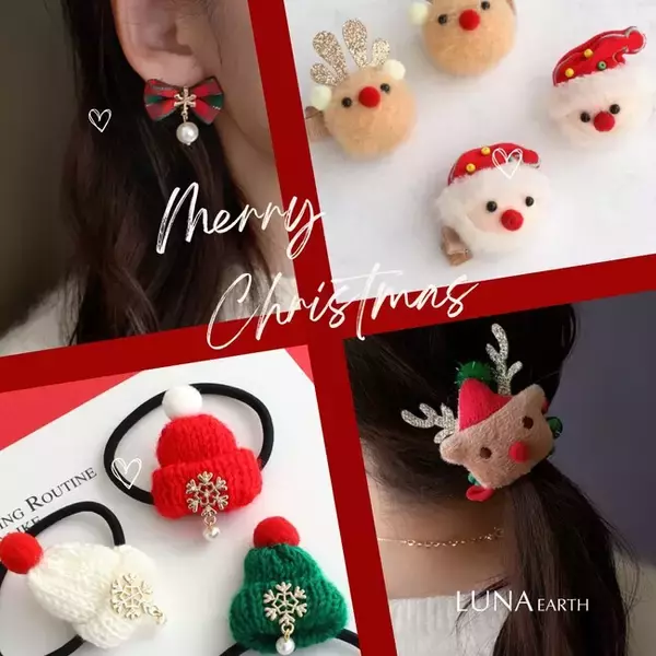 LUNA EARTH ONLINEより、 クリスマス限定アクセサリーや人気の冬の新作アイテムが10/30（木）入荷しました。