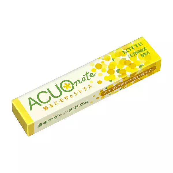 香り広がる！息も気持ちもスッキリ「ACUO note＜香るミモザとシトラス＞」フルーツの香りが広がる、3種アソートボトル「ACUOフルーツアソートボトル」2024年10月8日（火）新発売