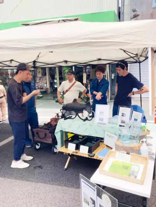 「大阪・摂津の印刷工場メダカがマルシェに初出店。「園田えきまえ！チョウ！マルシェ」に参加」の画像