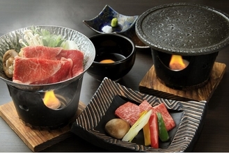 石焼派？すき鍋派？ 黒毛和牛を選べるスタイルで愉しむ箱根の秋懐石　松茸や鮑など秋の味覚も　11月末まで最大30％OFFプランを販売