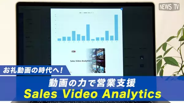 動画とデータの力で営業活動をDX化する初のSaaSプロダクト「Sales Video Analytics」の提供開始