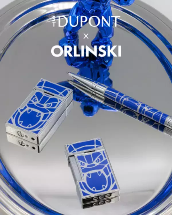 S.T. DUPONT（エス・テー・デュポン）は、国際的に著名なフランス人現代アーティスト、Richard Orlinskiとのコラボレーションを発表