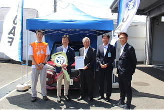 【JAF熊本】令和８年熊本地震の被災者支援として日本カーシェアリング協会へ車両を贈呈