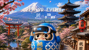 VR脳疲労測定のニューラルポート、米国サンフランシスコTech Weekにて「ZEN VR EVENT」を開催