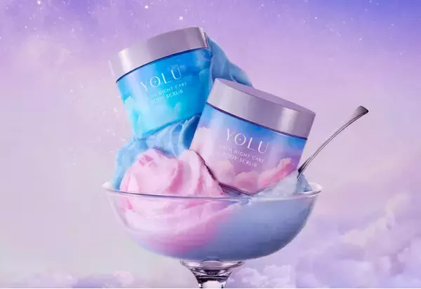 「YOLUから新感覚「とろけるジェラートボディスクラブ」が4月1日発売！ソルトスクラブ*1×ペプチド由来成分*2のW角質ケア、全身のざらつき・くすみ*3を速攻オフ、透明感*4あふれる“つるすべ肌”へ」の画像