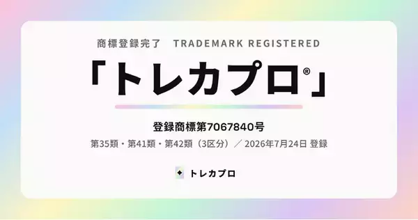 「トレカプロ」は当社の商標です。名称の使用方針を公表