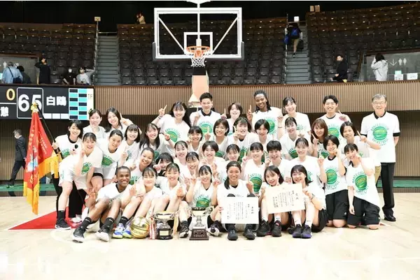 「東京医療保健大学 女子バスケットボール部が第56回関東大学女子バスケットボール選手権大会で2連覇達成　新監督率いる新チームで優勝へ」の画像