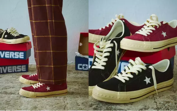 【CONVERSE】ヴィンテージライクなスエード素材で仕上げた「ONE STAR AGED SUEDE AG」が現代のスペックを纏って登場