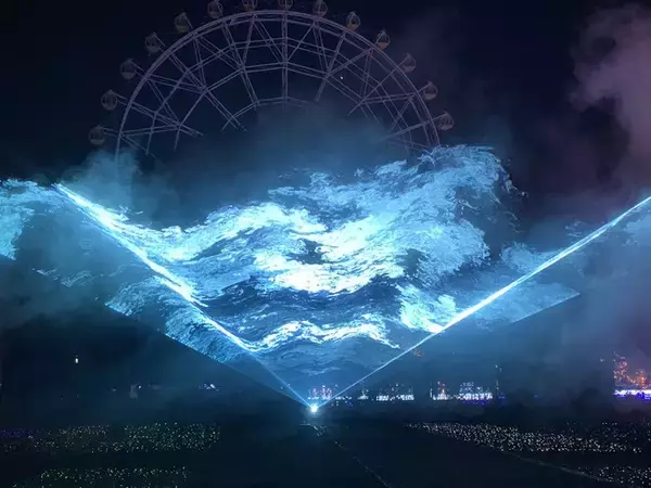 新製品【レーザーショー・オーロラーショー専用 防水フルカラーレーザー】