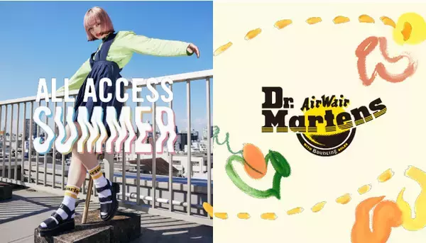 ドクターマーチン、期間限定の“サンダル”ポップアップショップを＜伊勢丹新宿店本館2階 婦人靴／プロモーション＞にオープン