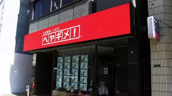 11/15グランドオープン！「お部屋探しCAFEヘヤギメ！錦糸町店」に看板となるLEDビジョンを設置しました。