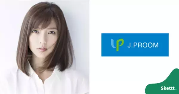 「Skettt（スケット）」にジェイピィールーム所属の 真野恵里菜さんが参加。合計200枚以上の宣伝素材がWEBサイトや広告バナー等で最短1ヶ月から利用が可能に。