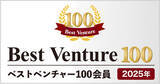 「【2年連続 受賞】株式会社プラススイッチ、2025年度『ベストベンチャー100』に選出」の画像1