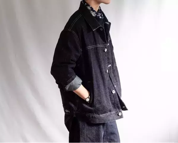 KAIKO 立体デニム じみ