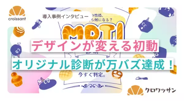 【事例公開】デザインとAIの力で初動が変わる──社内企画『MPTI診断』で公開1週間1万プレイを達成
