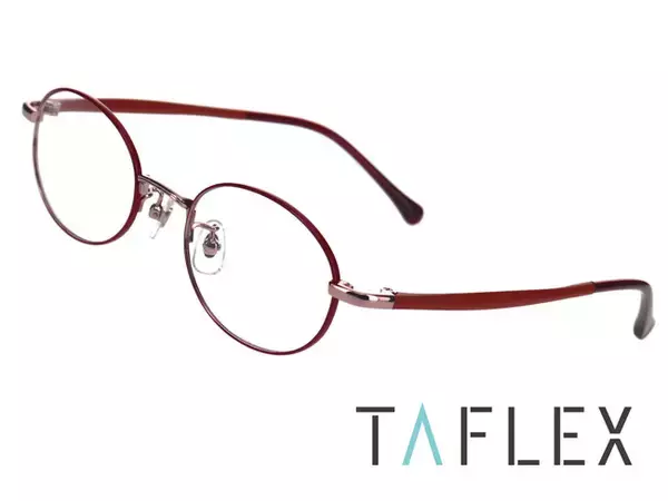 「「鼻に跡がつきにくい、驚きの軽さ」をすべての女性へ 累計販売数21万本以上の高機能メガネフレーム「TAFLEX」から 『心地よさも、美しさも。』欲張りたい大人のための１本がラインアップ」の画像