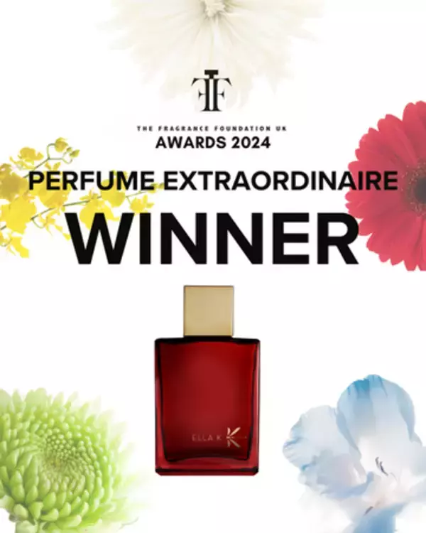 ELLA K「カメリア Ｋ」オードパルファンが英国フレグランス財団の″Perfume Extraordinaire ”受賞！！