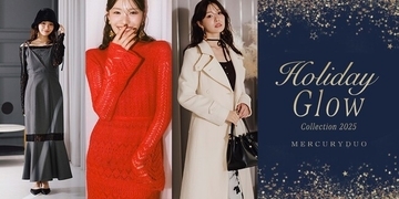 ＜MERCURYDUO（マーキュリーデュオ）＞特別な1日を華やかに彩る『Holiday Collection』を12月12日(金)に公開
