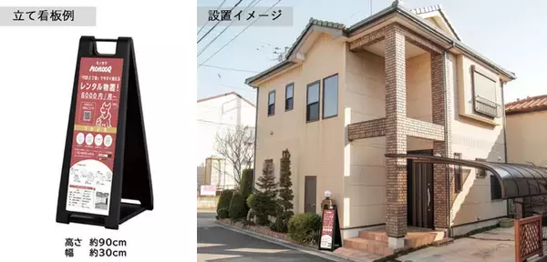 レンタル収納のシェアサービス「モノオク」、繁忙期に向けて看板とポスターの配布キャンペーンを開始！