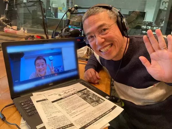 RCC中国放送の横山雄二アナウンサーと三代澤康司がついに初顔合わせ！