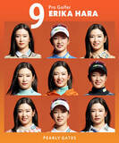 「プロゴルファー原英莉花が９人？！ゴルフアパレルブランド【パーリーゲイツ】2024年秋の最新LOOK公開！」の画像1