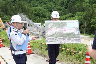 【ダムマニア必見】完成前の今しか見られない巨大インフラの裏側へ！「国土交通省・利賀ダム建設現場潜入ツアー」開催