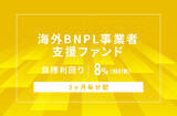「オルタナティブ投資プラットフォーム「オルタナバンク」、『【3ヶ月毎分配】海外BNPL事業者支援ファンドID1142』を公開」の画像1