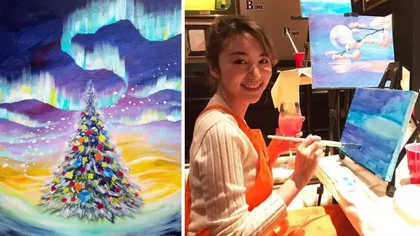 お酒を飲みながらペイントを楽しむ、アメリカ発のエンターテインメント「ペイントパーティー」を開催！