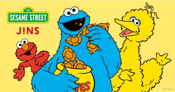 「日本初！セサミストリートの度付きメガネが誕生　「JINS×SESAME STREET」発売」の画像