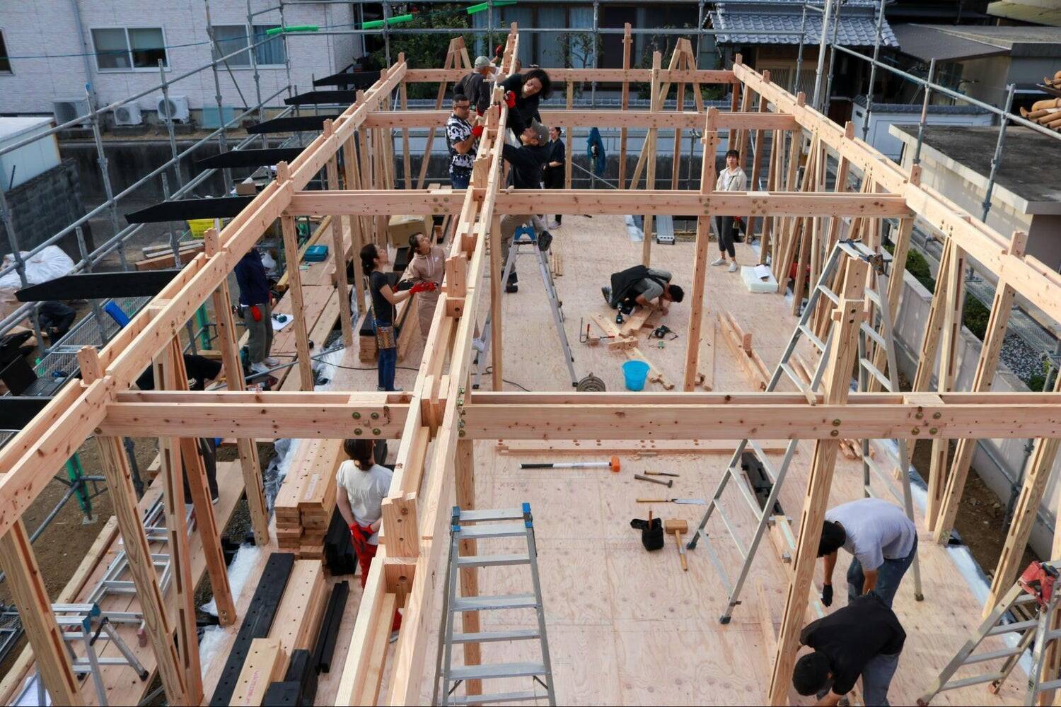 建設業界に革命を！VUILDの「NESTING・住宅キット」が実現する、仲間たちとともにつくるco-buildな家作り