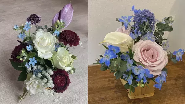 アートギャラリー『AZALEA』でアレンジされた花も販売開始