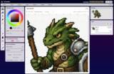 「AI生成画像のピクセル乱れを補正するドット絵エディタ「wombat2D」公開」の画像1