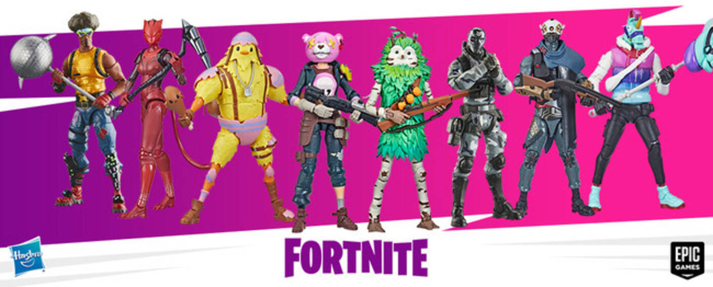 ハズブロ社の「フォートナイト」最新フィギュアが国内販売開始！大人気 