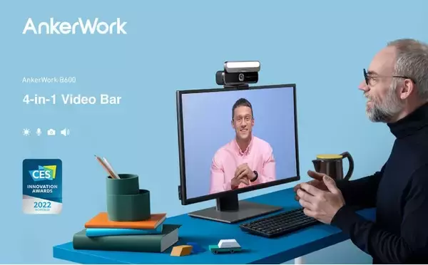 【AnkerWork】Ankerのサブブランド「AnkerWork」第1弾製品 リモートワークに最適な「AnkerWork B600 Video Bar」を販売開始