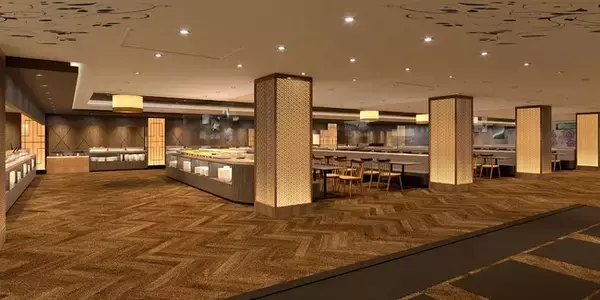 【エンゼルグランディア越後中里】バイキングレストラン会場大規模リニューアルのお知らせ