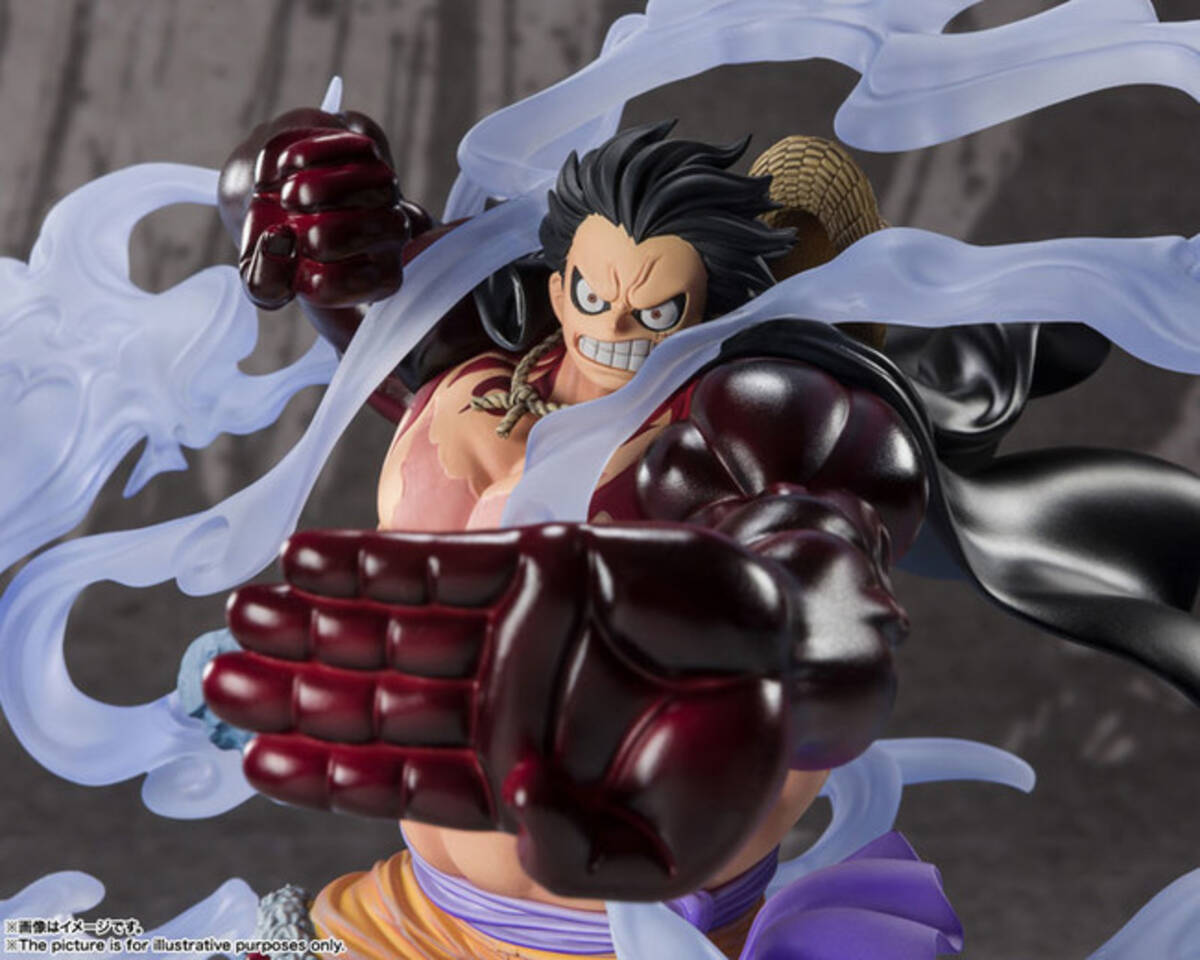 ONE PIECE』より、「ギア4 バウンドマン」姿の「モンキー・D・ルフィ 