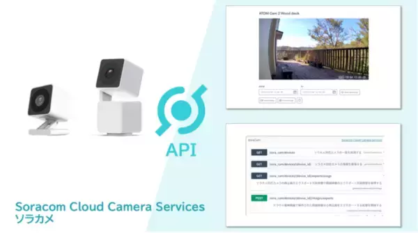 クラウドカメラサービス「ソラカメ」、APIを正式提供