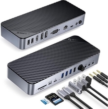 ORICO、20-in-1 USB-Cドックを発表。最大4画面・10Gbps・90W/60W充電・マルチオーディオ・LAN搭載でノートPCの拡張ニーズを一括対応。