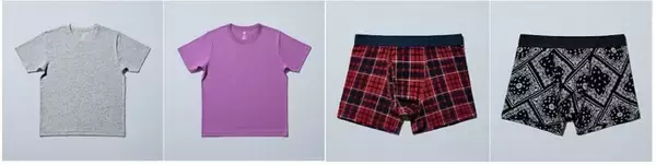 ファミリーマートオリジナルアパレルブランド コンビニエンスウェア　暑い季節に大活躍！アウターTシャツの新色とボクサーパンツの新柄が登場