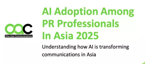 アジア各国のPRおよびマーケティングファームアライアンスのOAC、「アジアにおけるPRプロフェッショナルのAI導入動向2025」調査結果を発表