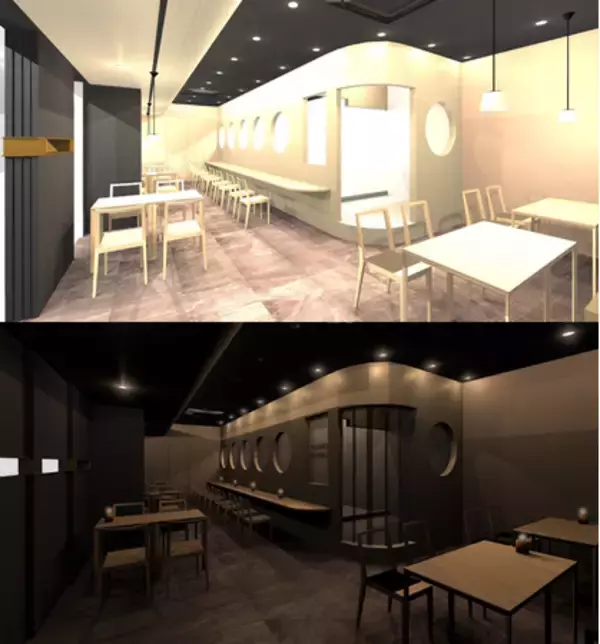 姫路駅前地下街に昼は喫茶店、夜はビストロ酒場の新店舗 「喫茶ラヴリ / YORU NO MARUMASA」3月20日オープン