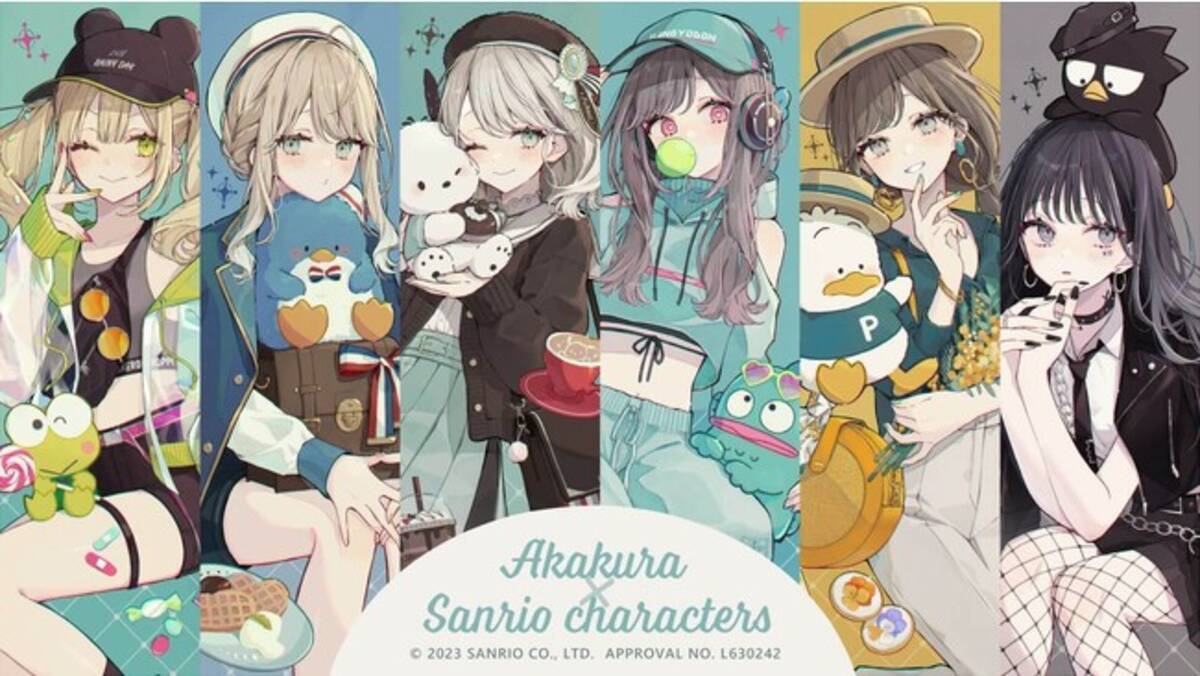赤倉×サンリオキャラクターズ」第2弾コラボ「はぴだんぶい」の新作 