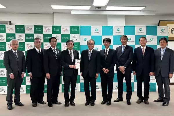 【JX石油開発】新潟大学の「SDGs推進プロジェクト基金」への寄附について