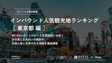「【独自調査】2024最新：外国人に人気の観光スポットランキング［東京都編］1位は2年連続で「チームラボプラネッツ」！| インバウンド人気観光地ランキング　#インバウンドMEO」の画像1