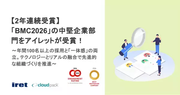 【2年連続】「BMC2026」の中堅企業部門をアイレットが受賞！