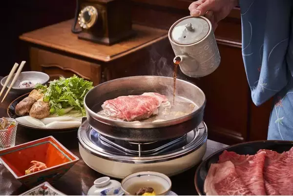 創業142年を誇る老舗すき焼き店「ちんや」創業の地である浅草に復活、3月18日グランドオープン