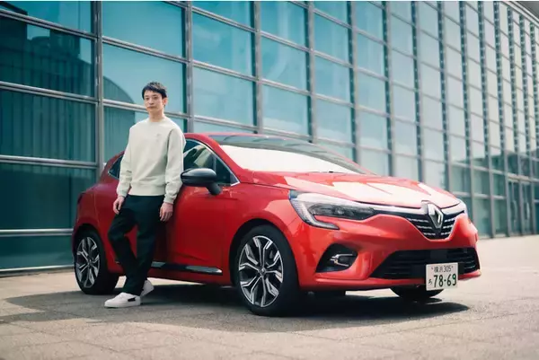 入江陵介選手がルノー ルーテシアのアンバサダーに就任